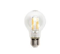 VoltShine Bombilla LED de filamento A60 E27 16W, transparente, ideal para iluminación decorativa y ambiente cálido.