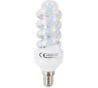 VoltShine Bombilla LED E14 4.9W, luz cálida, bajo consumo; ideal para iluminación doméstica y decoración de espacios.