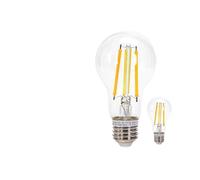 VoltShine Bombilla LED Filamento E27 6W CCT Bluetooth Mesh, control remoto, 2 piezas, ideal para iluminación inteligente y control a distancia.