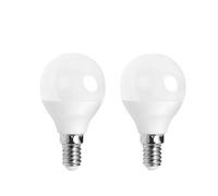 VoltShine Bombilla LED G45 E14 7W - Set de 2 unidades, luz eficiente, ahorro energético, ideal para iluminación doméstica y decorativa.