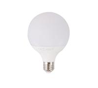 VoltShine Bombilla LED G95 E27 15W, luz brillante y eficiente, ideal para iluminación ambiental y decoración en diversos espacios.
