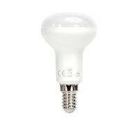 VoltShine Bombilla LED R50 E14 7W 6500K, luz fría, ahorro energético, ideal para iluminación decorativa y focal.