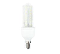 VoltShine Bombilla LED U 3U E14 12W nergética, larga vida útil, luz brillante - Ideal para iluminar hogares y oficinas.
