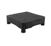 VoltShine Cajón plástico - Elevador para Monitor, diseño Robusto, soporta hasta 20 kg, Optimiza el Espacio y Mejora la ergonomía de tu área de Trabajo