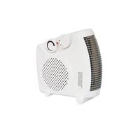 VoltShine Calefactor 2 en 1 1.000-2.000W, potente y versátil, ideal para calefacción y ventilación en espacios pequeños.