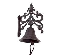 VoltShine Campana de forja, diseño Robusto, Acabado en Hierro, Ideal para decoración rústica y Funcional en chimeneas o Estufas.