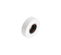 VoltShine Cinta aislante de PVC, 0,13 mm de grosor, 17 mm de ancho, 25 m de largo, blanca, ideal para aislamiento eléctrico y reparaciones.