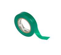 VoltShine Cinta aislante de PVC, 0,13 mm de grosor, 17 mm de ancho y 25 m de longitud, ideal para aislar y proteger conexiones eléctricas.