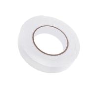 VoltShine Cinta aislante PVC, 0,13 x 17 x 10 m, blanca, ideal para aislar, proteger cables y realizar reparaciones eléctricas.