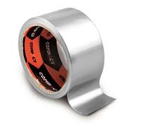 VoltShine Cinta Americana Compacta 10m x 50mm Plata, resistente, impermeable, ideal para reparaciones, manualidades y trabajos de bricolaje.