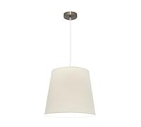 VoltShine Colgante - colgante de 1 puerto e27, diseño en cuero y sancho, dimensiones de 40x40 cm, ideal para ambientar espacios modernos