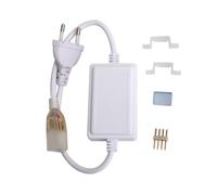 VoltShine Controlador remoto para tira LED de alto voltaje, inalámbrico, regulable; ideal para iluminación decorativa y ambientes personalizados.