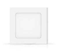 VoltShine Downlight cuadrado LED 6W, luz natural, ideal para iluminación decorativa y funcional en interiores.