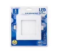 VoltShine Downlight E6 LED empotrable cuadrado 9W ofrece una luz natural ideal para iluminar cualquier espacio, combinando nergética y diseño moderno para tu hogar u oficina.