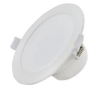 VoltShine Downlight LED redondo 7W luz natural, ideal para iluminación eficiente en hogares y oficinas.