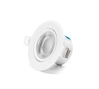 VoltShine Downlight LED redondo 7W regulable, luz natural, ideal para iluminación directa en hogares y oficinas.