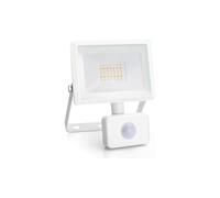 VoltShine Faro LED slim 20W, 4000K, inyección de aluminio, ideal para iluminación exterior y seguridad.
