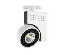 VoltShine Foco de carril LED 33W con tres hilos, alta nergética, ideal para iluminación en tiendas y exposiciones.
