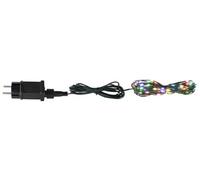 VoltShine Guirnalda LED - cadena de luces de 19,9m, grado de protección IP44, ideal para interior y exterior