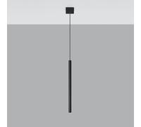 VoltShine Lámpara colgante - lámpara de diseño moderno, color negro, ideal para iluminación ambiental, materiales de alta calidad, fácil instalación