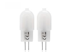 VoltShine Lámpara LED G4 1.7W (Blanco lechoso) - 2 piezas útiles para iluminación de ambiente y decoraciones en espacios interiores.