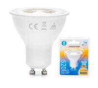VoltShine Lámpara LED GU10 COB 7W de alta nergética, 3000K-6500K, ideal para iluminación de interiores y acentos decorativos.