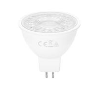 VoltShine LED MR16 6W COB nergética, luz brillante, larga duración; ideal para iluminación decorativa y focal en espacios interiores.