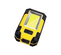 VoltShine Linterna LED con gancho e imán, IP65, función power bank 6000K, ideal para camping, emergencias y actividades al aire libre.