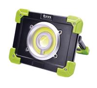 VoltShine Linterna multifuncional 20W COB LED con Powerbank, ideal para trabajos en exteriores y emergencia.