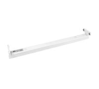 VoltShine Luminaria para dos tubos T8 0.6m, alta eficiencia, diseño compacto, ideal para iluminación de oficinas y espacios comerciales.