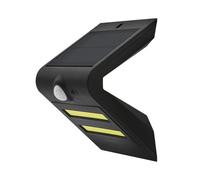 VoltShine Luz LED Solar 7W con Sensor, Control de Guía y Negativo - Iluminación exterior eficiente y automática para jardines y entradas.