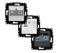 VoltShine Luz Solar LED Ambiental 6500K, Estaca Redonda, Acero Inoxidable - Iluminación exterior para jardines y realce de paisajes.