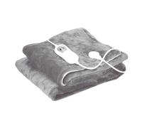VoltShine Manta eléctrica lavable 120W 160x120cm, ideal para calentar cama, alivio de dolores musculares y relajación.