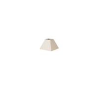 VoltShine Pantalla de mesa en forma de pirámide, tejido popelín, medidas 12x7x10 cm, ideal para decorar y dar ambiente a espacios.