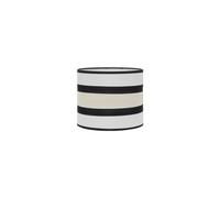 VoltShine Pantalla - pantalla sobremesa de 17x17x15 cm, color blanca/beis, elegante diseño ideal para interiores