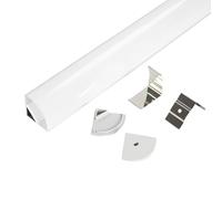 VoltShine PERFIL EXTRAFINO DE ESQUINA MINI 8x8mm: Ideal para acabados elegantes, perfecto para proyectos de bricolaje. Su diseño compacto y versátil se adapta a múltiples superficies con facilidad.