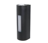 VoltShine Pieza reguladora de intensidad LED, color negro, compatible con sistemas alemanes y franceses, adecuada para modulación de iluminación.