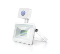 VoltShine Proyector LED 20W 1800lm 6400K IP65 para iluminación exterior, señalización y decoración en espacios abiertos.