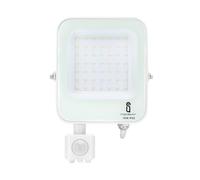 VoltShine Proyector LED 30W 2700lm 4000K IP65 para iluminación exterior y decoración, resistente al agua y con alto brillo.
