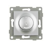 VoltShine Regulador de luz empotrable, titanio, ajustable, fácil instalación; ideal para controlar la iluminación en espacios interiores.