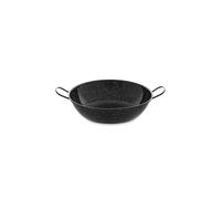 VoltShine Sartén esmaltada de 22 cm con asas, ideal para cocinar a fuego lento, saltear y freír, fácil de limpiar y resistente al calentamiento.