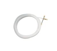 VoltShine Sonda pasahilos de nylon 3mm de diámetro y 15m de longitud, ideal para instalaciones eléctricas y enrutamiento de cables.