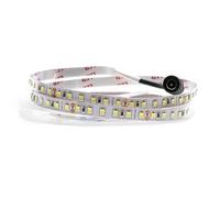 VoltShine Tira de LED 24V DC SMD2835 IP20 120 LEDs/m, 5 metros, color 6000K - Ideal para iluminación decorativa y ambiental.