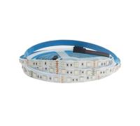 VoltShine Tira LED 12V DC SMD5050 IP65 RGB 60 LEDs/m 5 Metros - Iluminación decorativa y ambiental para interiores y exteriores.
