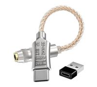 VOLTSPARK Adaptador de audio USB C a 3,5 mm, convertidor de audio USB C a conector de 3,5 mm para Pixel 3/3a/3/2/2XL/1/X/XL, iPad Pro, MacBook, Surface Pro, Chromebook, HTC, Sony, LG, Nexus y más