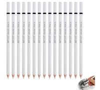 Voltvera Lápiz de Borrar 15 Lápices de Goma, Borrador Dibujo Profesional para Dibujar, Borradores de Arte para Artistas Bocetos, Sombras y Resaltados, No Tóxicos, Estudiantes y Niños, Suministros