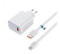 VoltWave Cargador 33W para Xiaomi Redmi 13, Note 13, 13Pro, 12S, 12, 11S, 11, Lite 11i, Mi Pad 5, 6, Poco X5, Tipo C - Carga Rápida con Cable de 2m