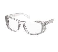 voltX 'CRYSTAL' (3,00 Dioptrías) Lectores de Seguridad, Lentes de Lectura ampliados con Lentes de Seguridad, UV400 Lente + estuche de seguridad rígido con bisagras