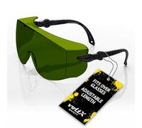 voltX 'OVERSPECS' Sobremontura para Gafas de Seguridad Industrial - Smoke (1 Pair, Welding 5)