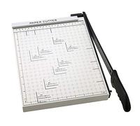 Voluker Cortador de papel A4, cortador profesional con palanca, cortador para escuela y oficina, longitud de corte de 47 cm, capacidad de corte de 10 hojas